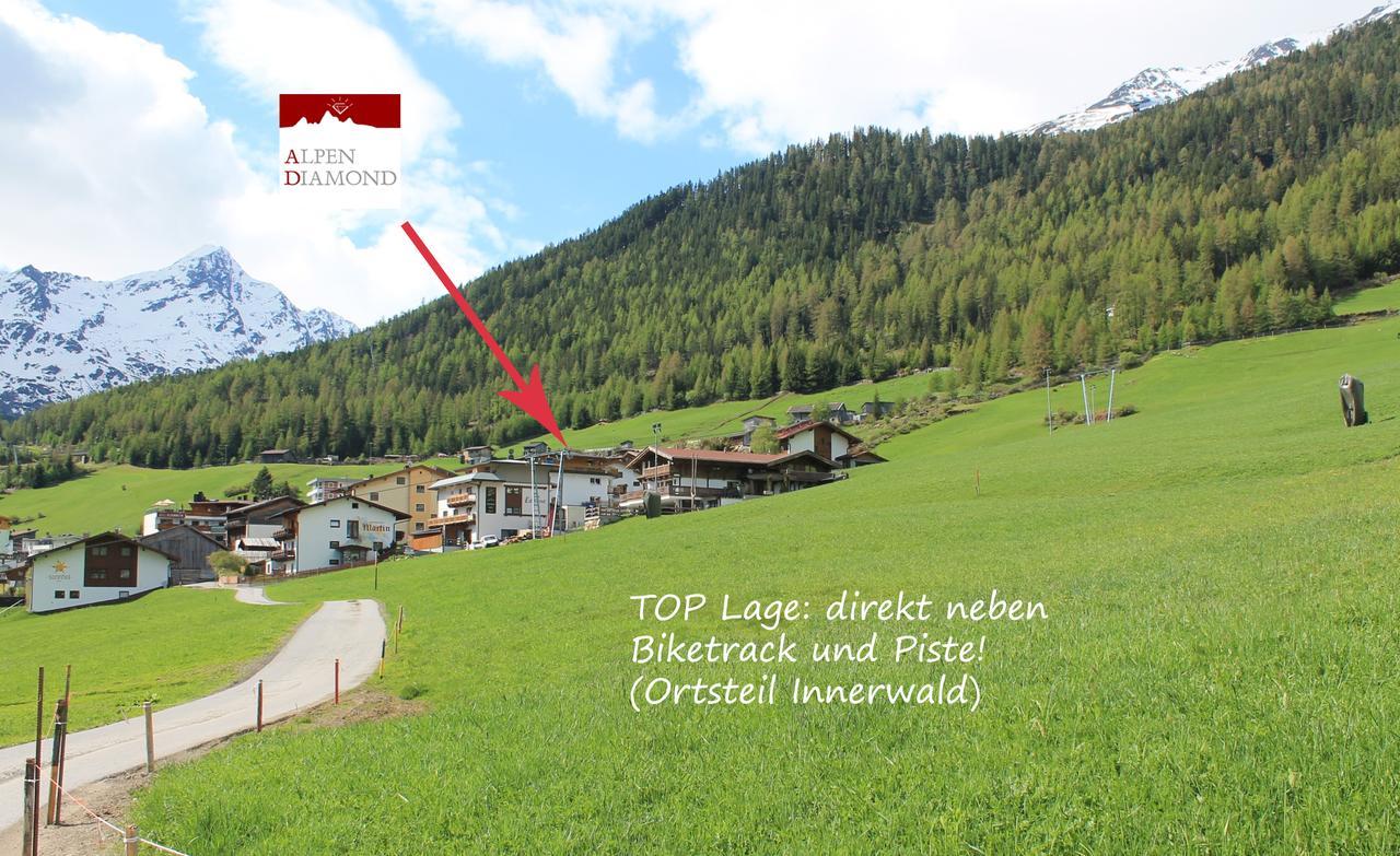 Alpendiamond Ski In & Bike Out Apartments Top 200, 400 & Penthouse 600 Sölden Exterior foto